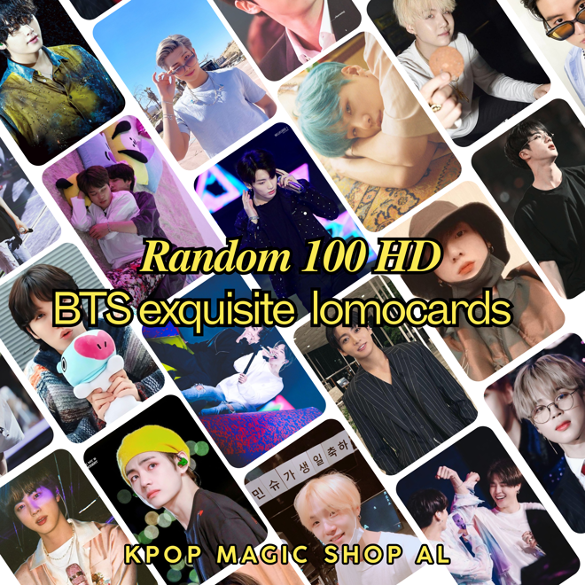 [PRE-ORDER] BTS Special Lomocard Set (100 pcs lomocards + binder)