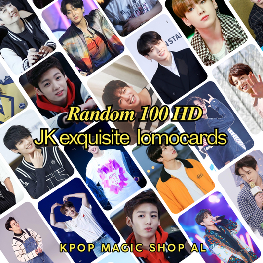 [PRE-ORDER] BTS Jungkook Young Years Special Lomocard Set (100 pcs lomocards + binder)