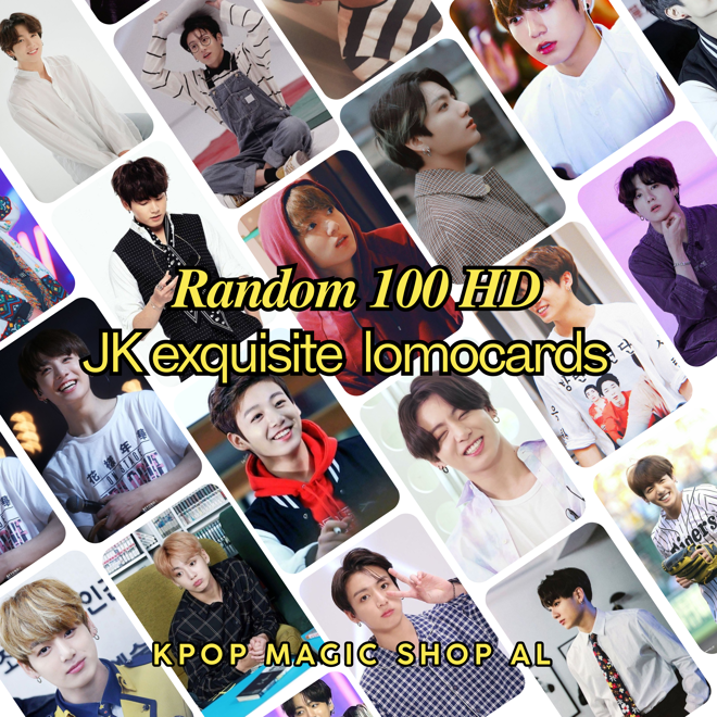 [PRE-ORDER] BTS Jungkook Young Years Special Lomocard Set (100 pcs lomocards + binder)
