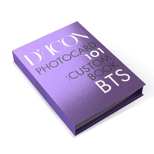 [PRE-ORDER] BTS OFFICIAL Dicon Photocard Custom Book