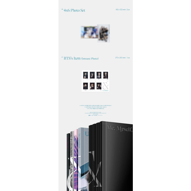 [PRE-ORDER] BTS OFFICIAL - Special 8 Photo-Folio Us Ourselves And BTS We