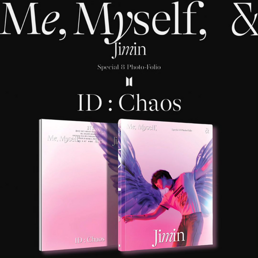 [PRE-ORDER] BTS JIMIN OFFICIAL - Special 8 Photo-Folio Me, Myself, and Jimin 'ID:Chaos'