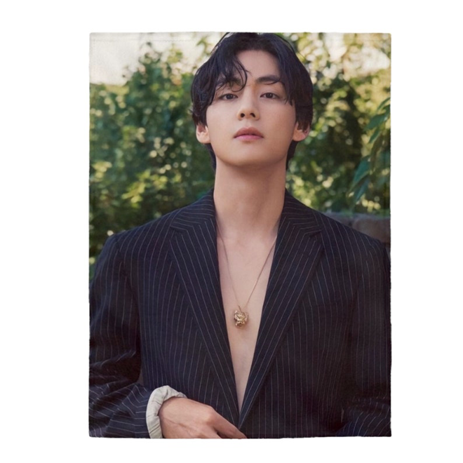 [PRE-ORDER] Customized BTS TAEHYUNG Blanket (Batanije e personalizuar)