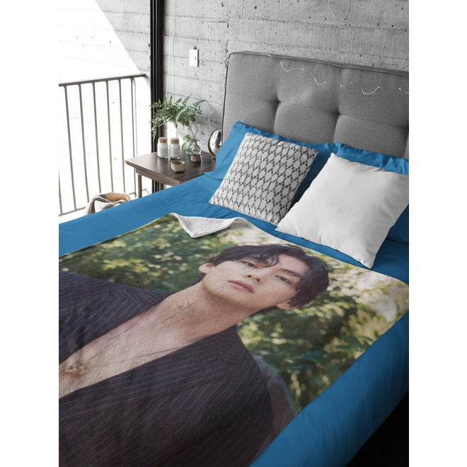 [PRE-ORDER] Customized BTS TAEHYUNG Blanket (Batanije e personalizuar)