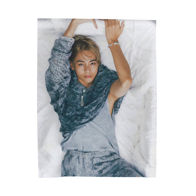 [PRE-ORDER] Customized BTS TAEHYUNG Blanket (Batanije e personalizuar)