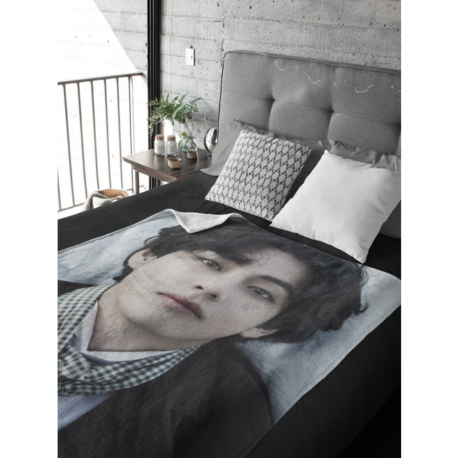 [PRE-ORDER] Customized BTS TAEHYUNG Blanket (Batanije e personalizuar)