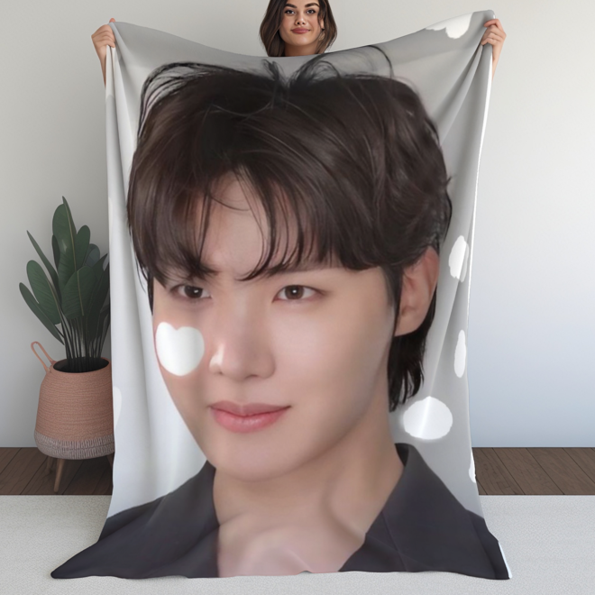 [PRE-ORDER] Customized BTS J-HOPE Blanket (Batanije e personalizuar)