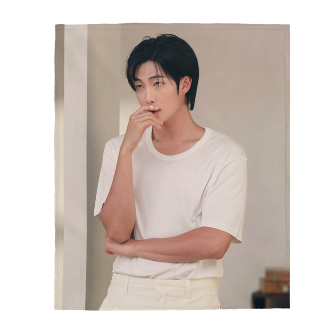 [PRE-ORDER] BTS RM Customized Blanket (Batanije e personalizuar)
