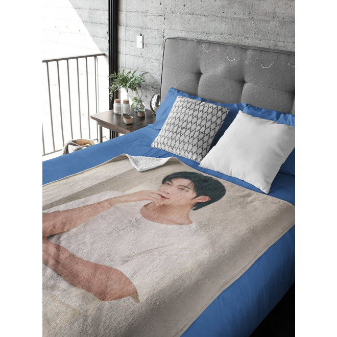 [PRE-ORDER] BTS RM Customized Blanket (Batanije e personalizuar)