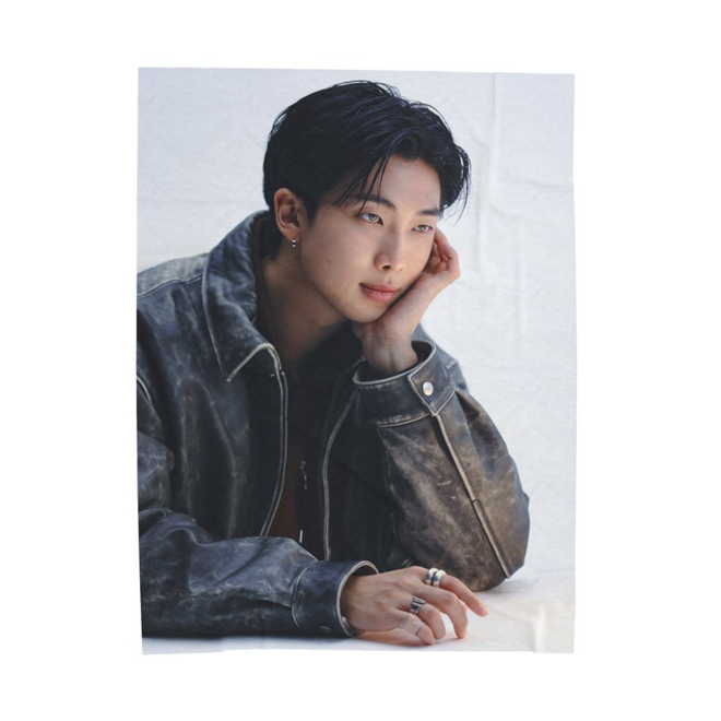 [PRE-ORDER] BTS RM Customized Blanket (Batanije e personalizuar)