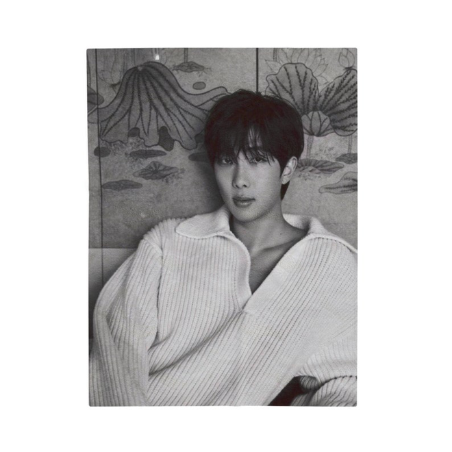 [PRE-ORDER] BTS RM Customized Blanket (Batanije e personalizuar)