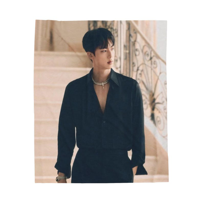 [PRE-ORDER] BTS Jin Customized Blanket (Batanije e personalizuar)