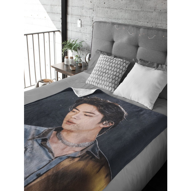 [PRE-ORDER] BTS Jin Customized Blanket (Batanije e personalizuar)