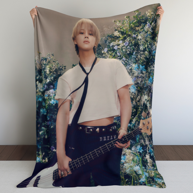 [PRE-ORDER] Customized BTS JIMIN Blanket (Batanije e personalizuar)