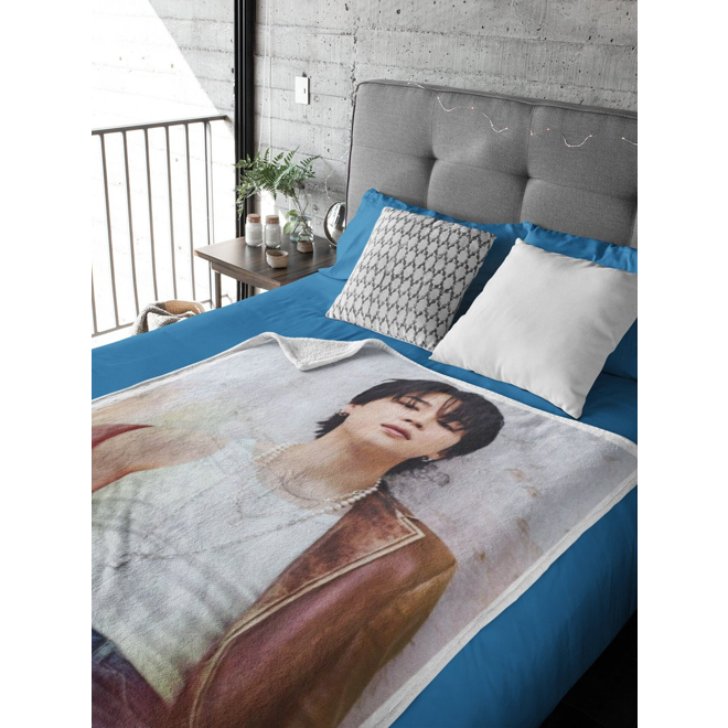 [PRE-ORDER] Customized BTS JIMIN Blanket (Batanije e personalizuar)