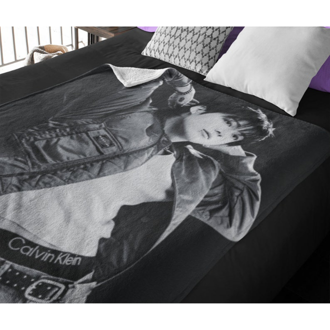 [PRE-ORDER] Customized BTS JUNGKOOK Blanket (Batanije e personalizuar)