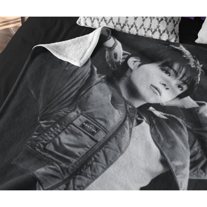 [PRE-ORDER] Customized BTS JUNGKOOK Blanket (Batanije e personalizuar)