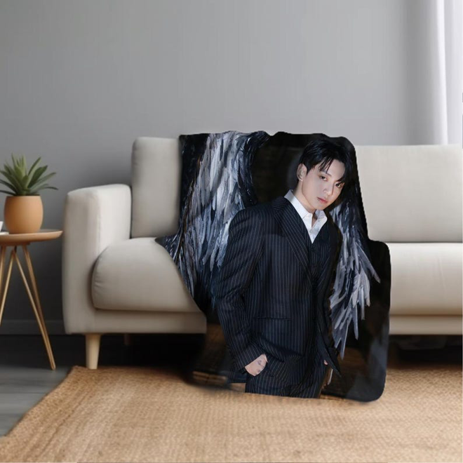 [PRE-ORDER] Customized BTS JUNGKOOK Blanket (Batanije e personalizuar)
