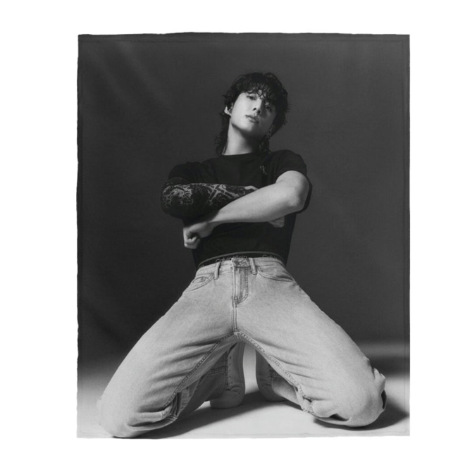 [PRE-ORDER] Customized BTS JUNGKOOK Blanket (Batanije e personalizuar)