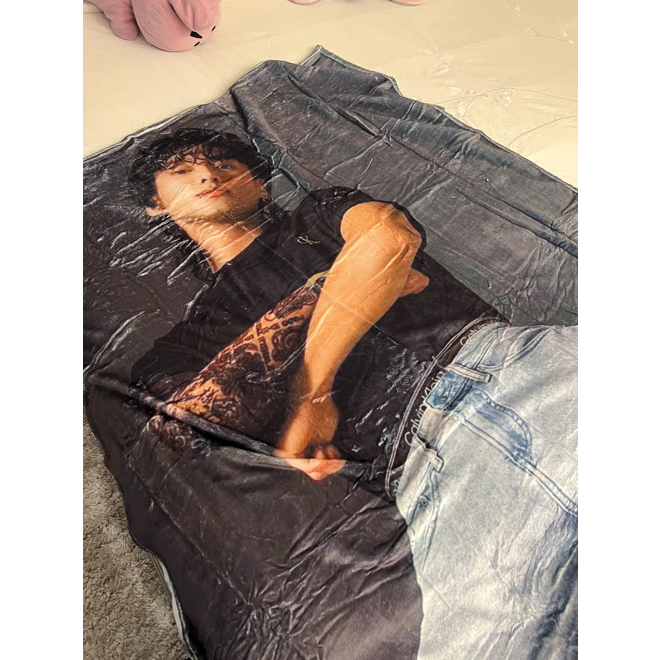 [PRE-ORDER] Customized BTS JUNGKOOK Blanket (Batanije e personalizuar)