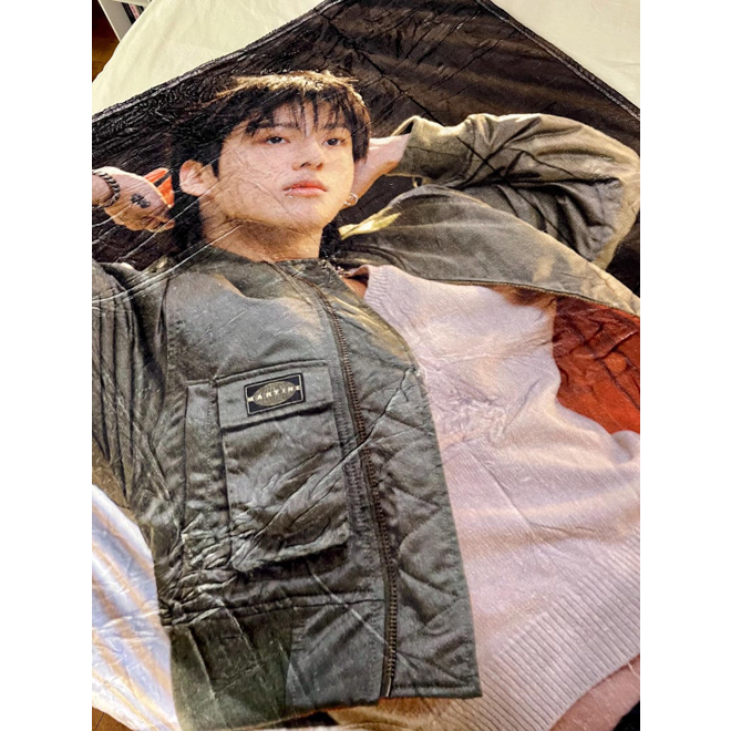 [PRE-ORDER] Customized BTS JUNGKOOK Blanket (Batanije e personalizuar)