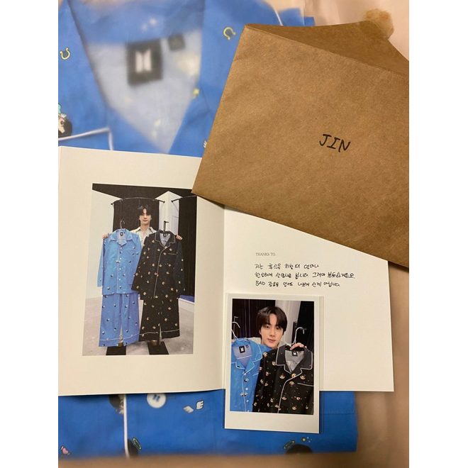 [PRE-ORDER] BTS JIN Good Day Pajamas - Artist-made Collection