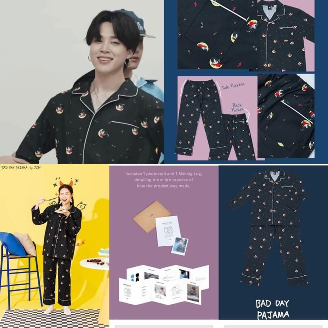 [PRE-ORDER] BTS JIN Bad Day Pajamas - Artist-made Collection