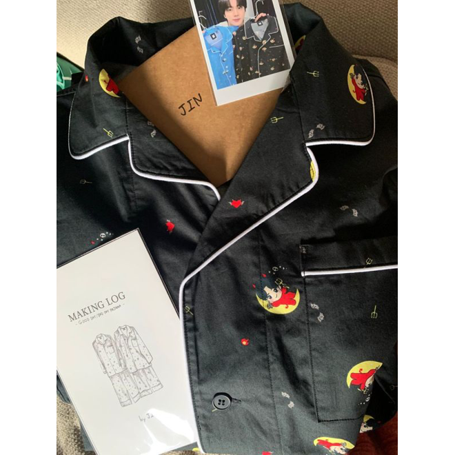 [PRE-ORDER] BTS JIN Bad Day Pajamas - Artist-made Collection