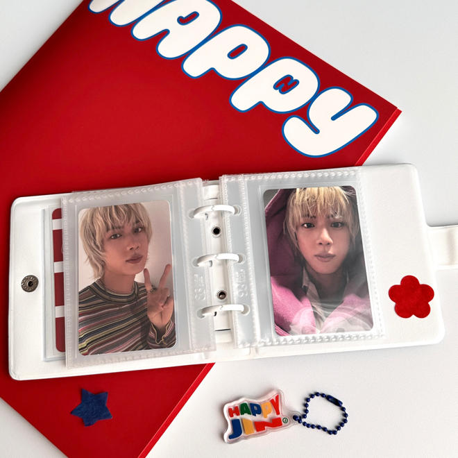 [PRE-ORDER] BTS JIN Happy Mini Photocard Binder Series