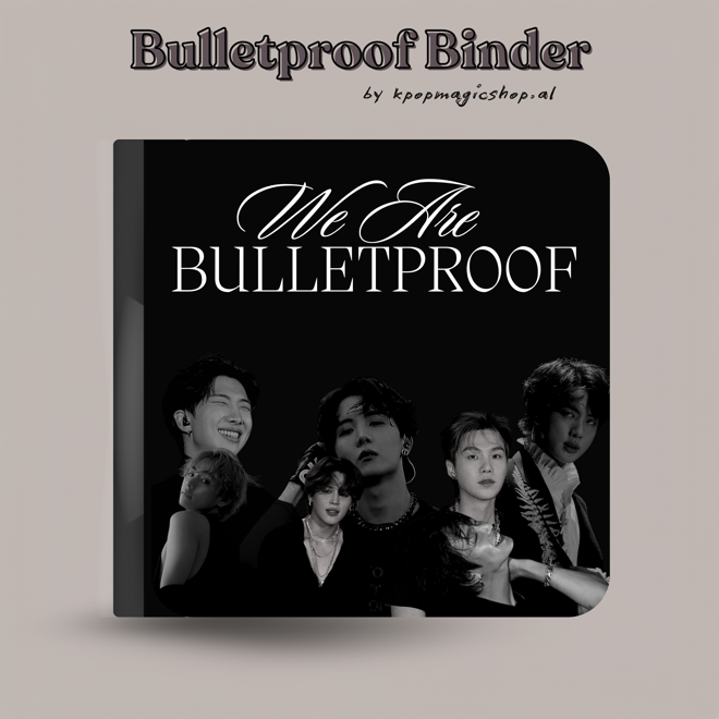 [PRE-ORDER] BTS BULLETPROOF Mini Photocard Binder Series