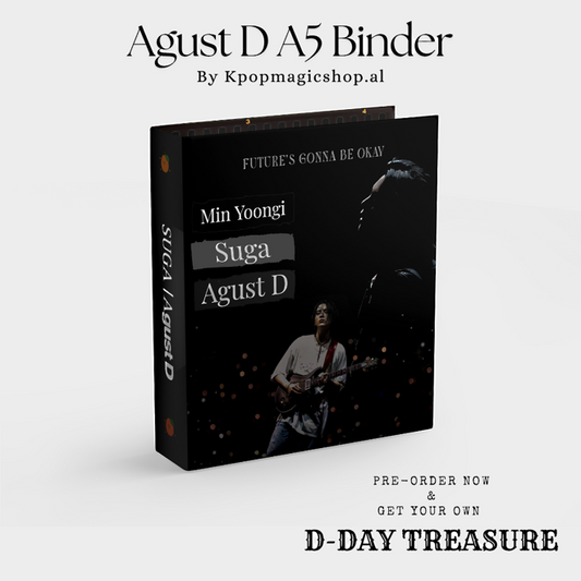 [PRE-ORDER] BTS Agust D A5 Binder