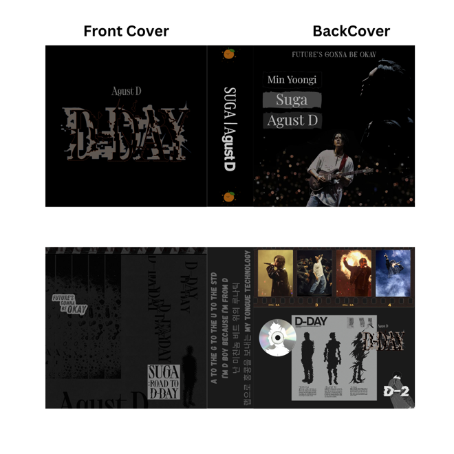 [PRE-ORDER] BTS Agust D A5 Binder