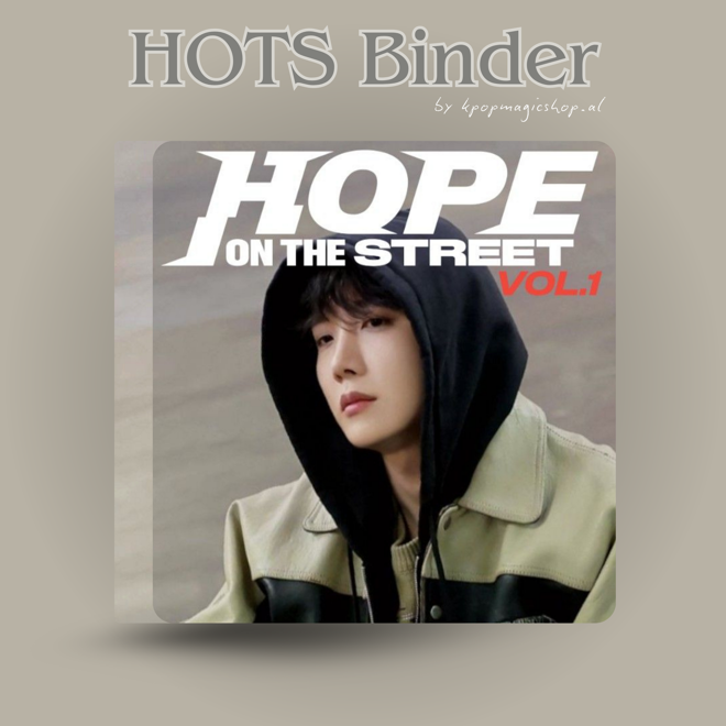 [PRE-ORDER] BTS J-hope HOTS Mini Photocard Binder Series