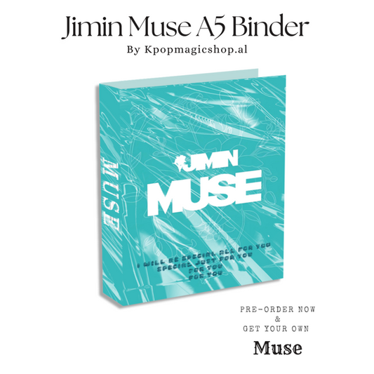 [PRE-ORDER] BTS Jimin MUSE A5 Binder (Leather)