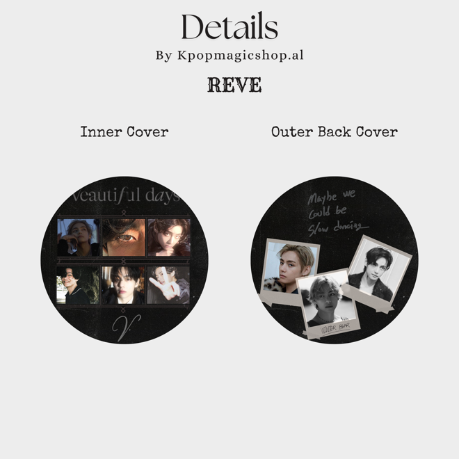 [PRE-ORDER] V - [Rêvé] A5 Binder (Leather)