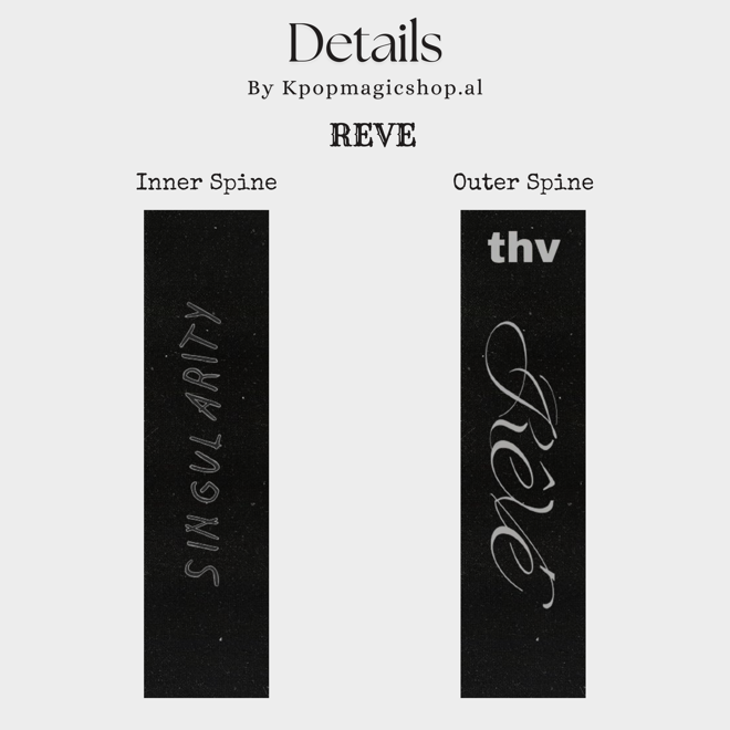 [PRE-ORDER] V - [Rêvé] A5 Binder (Leather)