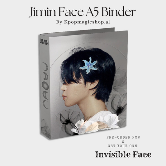 [PRE-ORDER] BTS Jimin 'Invisible Face' A5 Binder (Leather)