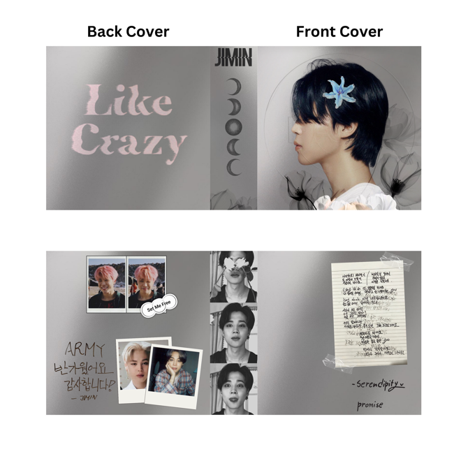 [PRE-ORDER] BTS Jimin 'Invisible Face' A5 Binder (Leather)