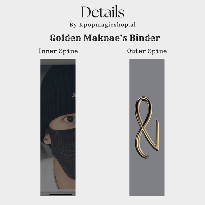 [PRE-ORDER] BTS Jungkook A5 Binder (leather)