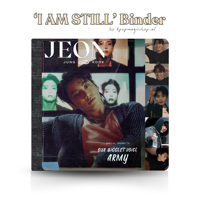 [PRE-ORDER] BTS JUNGKOOK I Am Still Mini Photocard Binder Series