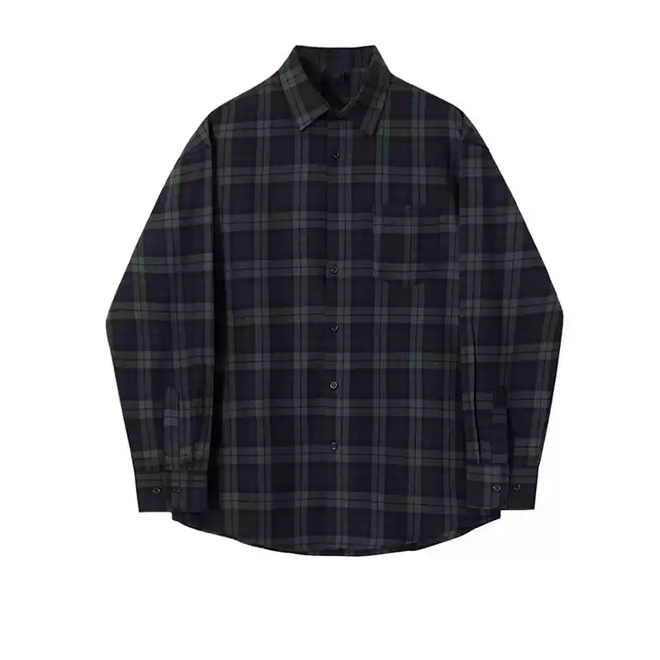 [PRE-ORDER] BTS JIMIN 'Are You Sure' Unofficial Plaid Shirt