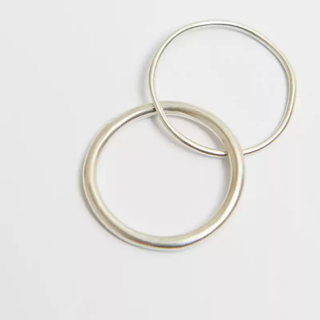 [PRE-ORDER] BTS Jimin Genuine Sterling Silver R147 Double Ring (Same Style as HANNA543)