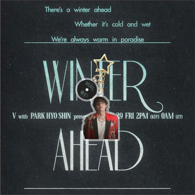 [PRE-ORDER] BTS TAEHYUNG 'Winter Ahead' Acrylic Keyring