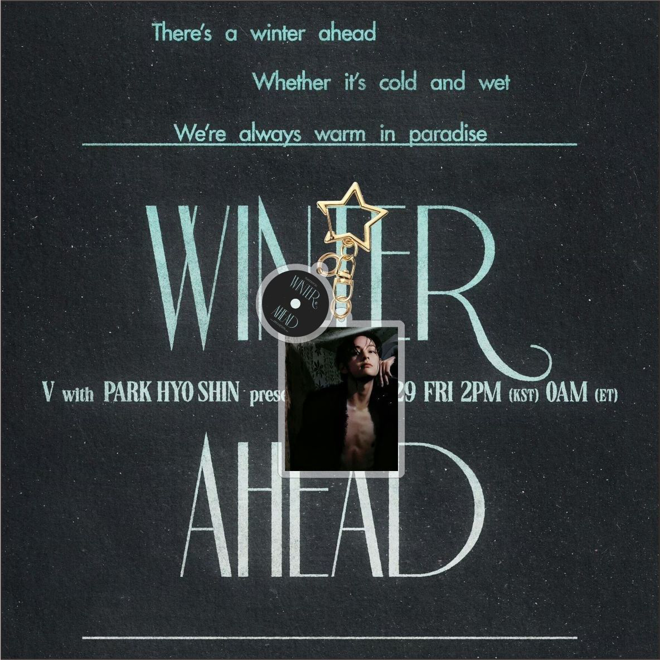 [PRE-ORDER] BTS TAEHYUNG 'Winter Ahead' Acrylic Keyring