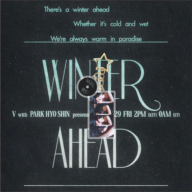 [PRE-ORDER] BTS TAEHYUNG 'Winter Ahead' Acrylic Keyring