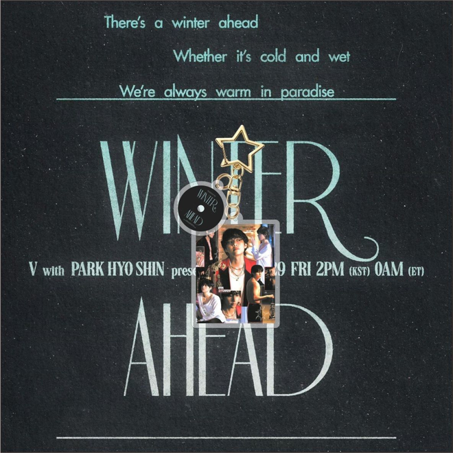 [PRE-ORDER] BTS TAEHYUNG 'Winter Ahead' Acrylic Keyring