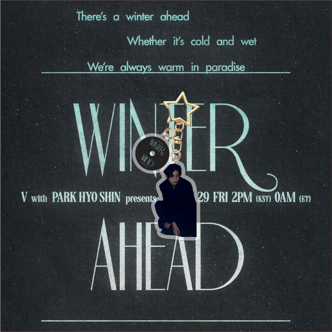 [PRE-ORDER] BTS TAEHYUNG 'Winter Ahead' Acrylic Keyring