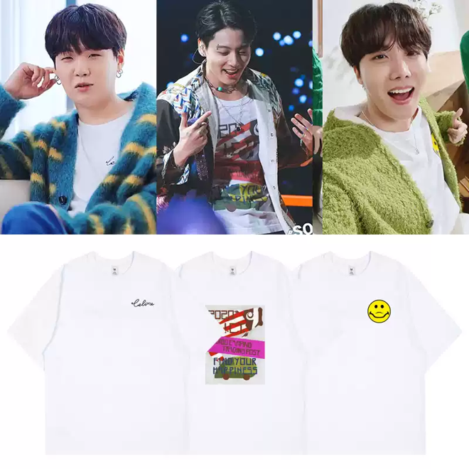 [PRE-ORDER] BTS Suga, J-hope, Jungkook same cotton T-shirt
