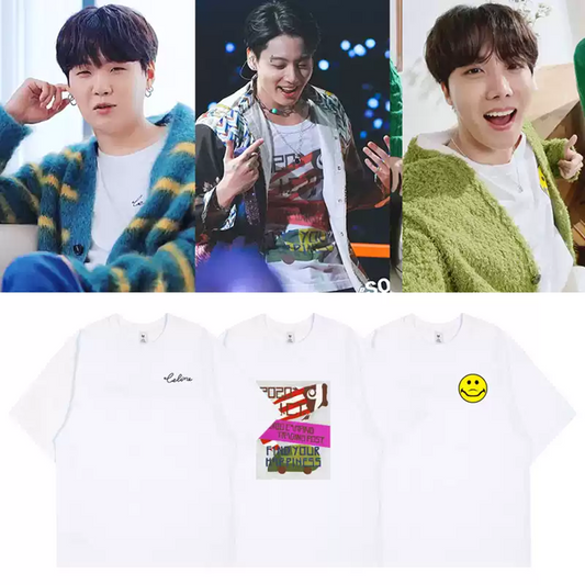 [PRE-ORDER] BTS Suga, J-hope, Jungkook same cotton T-shirt