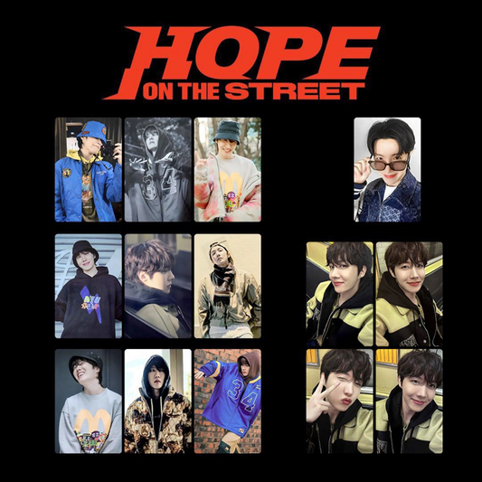 [PRE-ORDER] BTS J-HOPE Jack On The Street (pack of 3 ) unofficial photocards